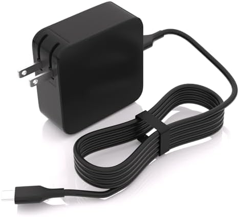 65W USB-C Charger Compatible for ASUS ROG Xbox Ally X R1 Z1, Lenovo Legion Go S, MSI Claw, Log-itech G Cloud, GPD Win, onexplayer Gaming Handheld Type C Adapter Power Supply Cord